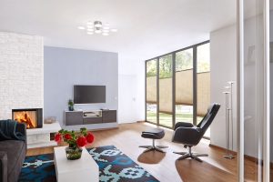 DUETTE® im Wohnzimmer
