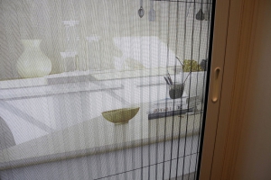 Teba Insektenschutz Faltschiebeanlage, Fenstersituation