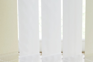 Teba Lamellenvorhang 3002, 3080 beige-weiß 
Stoff- und Farbmuster