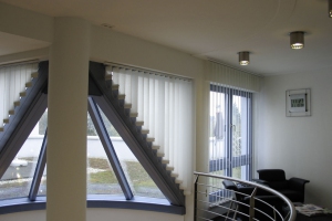 Teba Lamellenvorhang 3142 beige LS-Anlagen 
Stimmungsbild