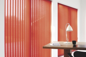 Teba-Bentin Lamellenvorhang Technik Deluxe rot